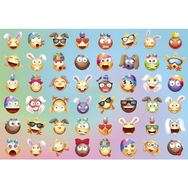 Beloningsstickers 103 Paas smileys 48 motieven, 960 stickers