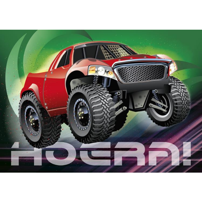 Miniposter 1085 Stoere trucks 4 motieven, 20 stuks