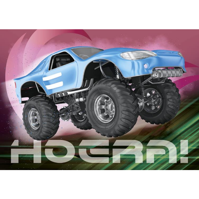 Miniposter 1085 Stoere trucks 4 motieven, 20 stuks
