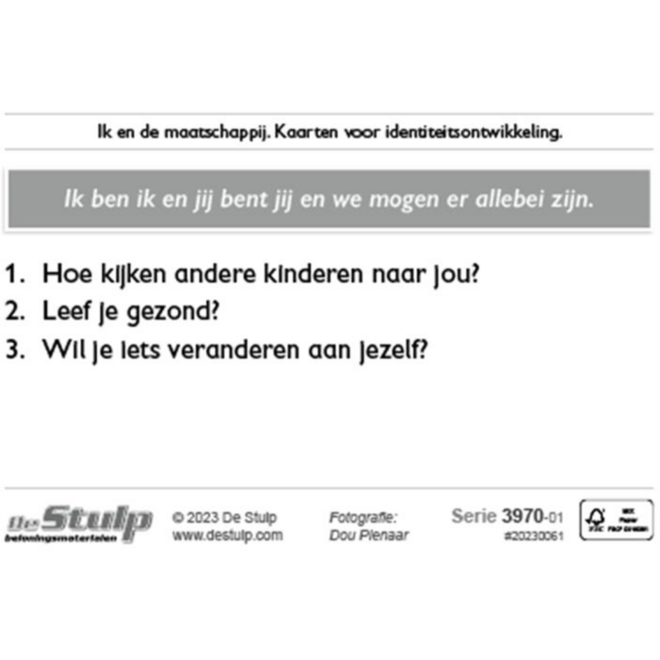 Coachkaarten 3970 burgerschapvaardigheden en identiteit, 68 stuks
