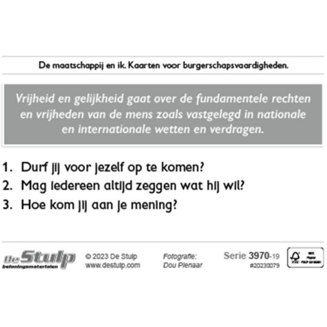 Coachkaarten 3970 burgerschapvaardigheden en identiteit, 68 stuks