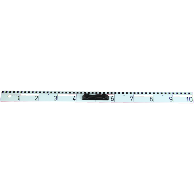 Bordliniaal wit 100 cm