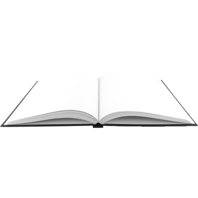 Schetsboek/Dummyboek A5 blanco met harde kaft 80 vel, 100 grams