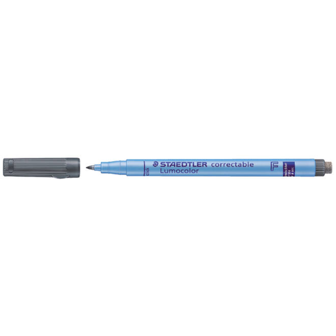 Fineliner Staedtler Lumocolor correctable 0,6 mm zwart