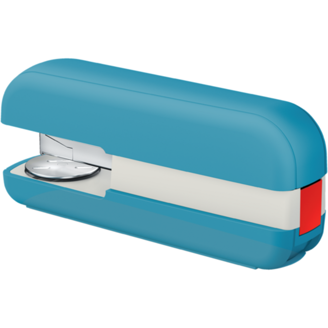 Nietmachine Leitz Cosy blauw, 30 vel