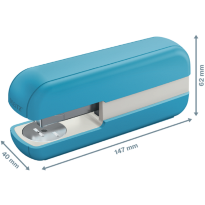 Nietmachine Leitz Cosy blauw, 30 vel