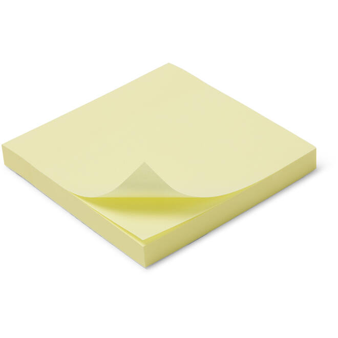Memo notitieblaadjes 76 x 76 mm 100 vel, 12 stuks