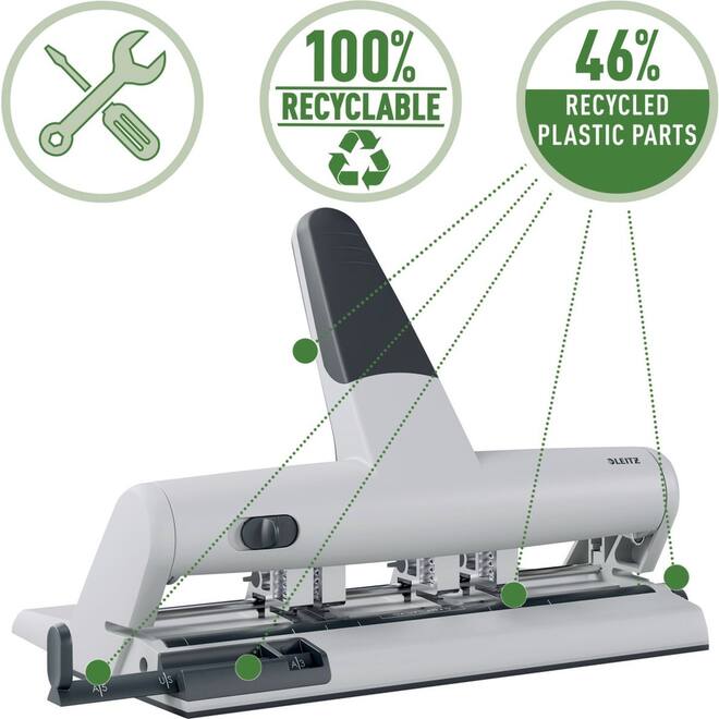 Perforator Leitz pro 4-gaats