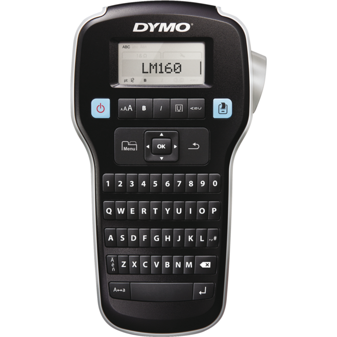 Labelmaker labelmanager Dymo 160 geschikt voor 12 mm D1 tape