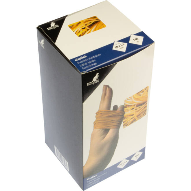 Elastiekjes 90 x 1,5 mm, 500 gr.
