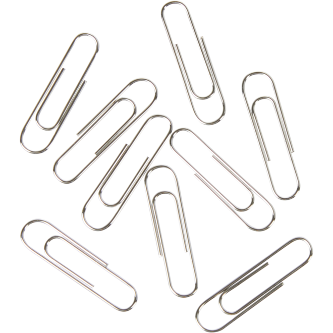 Paperclips 30 mm, 100 stuks