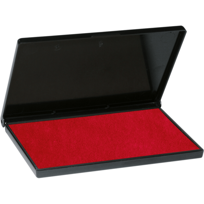 Stempelkussen rood, 70 x 110 mm