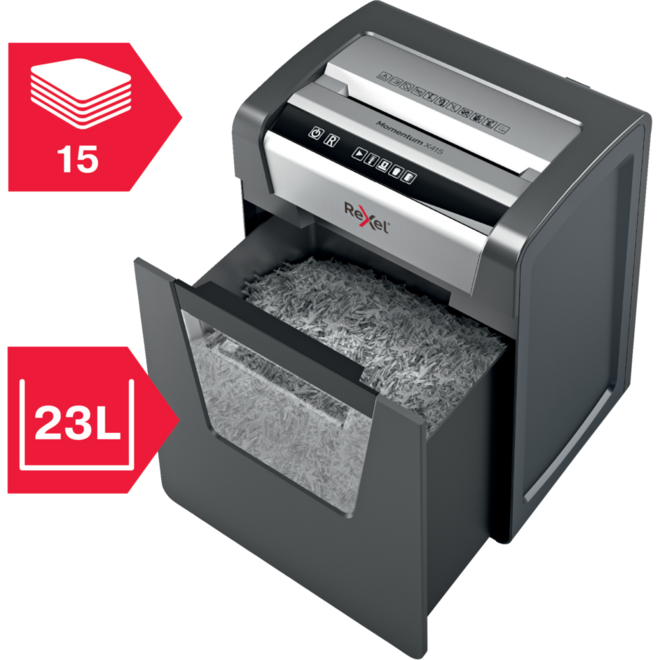 Papiervernietiger Rexel Momentum X415