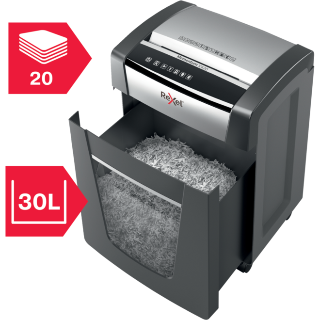 Papiervernietiger Rexel Momentum X420