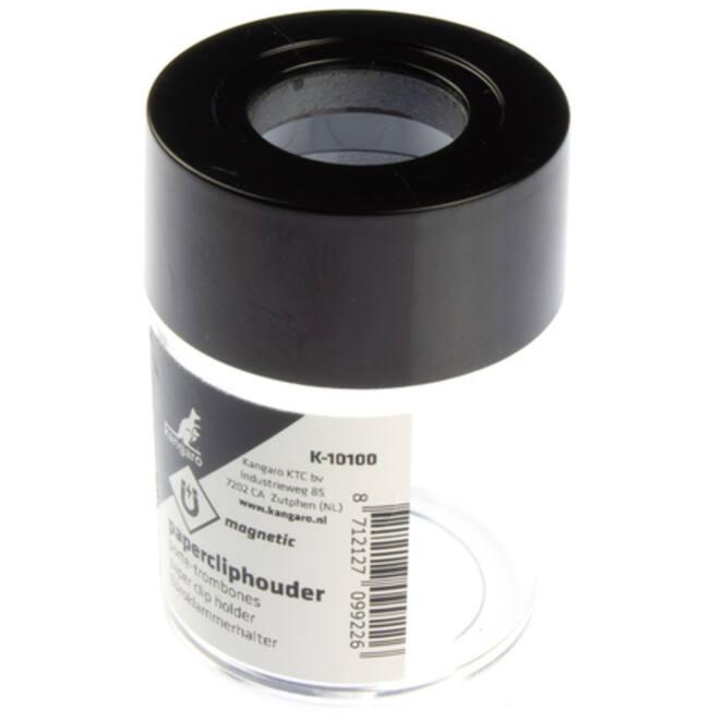 Papercliphouder Kangaro rond, magnetisch 45x45x64mm