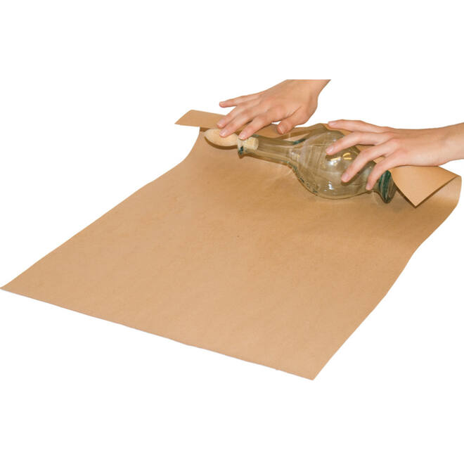 Inpakpapier kraft 75 cm x 250 meter 70 grams