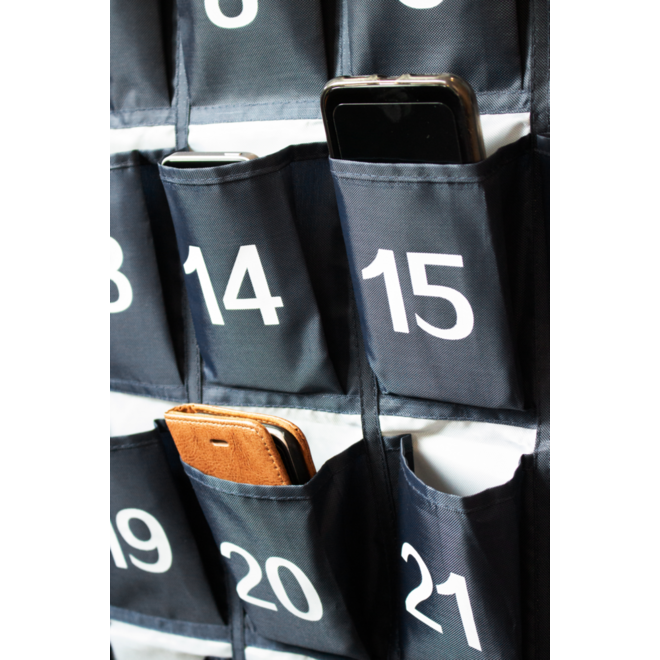 Telefoontas met 30 vakken