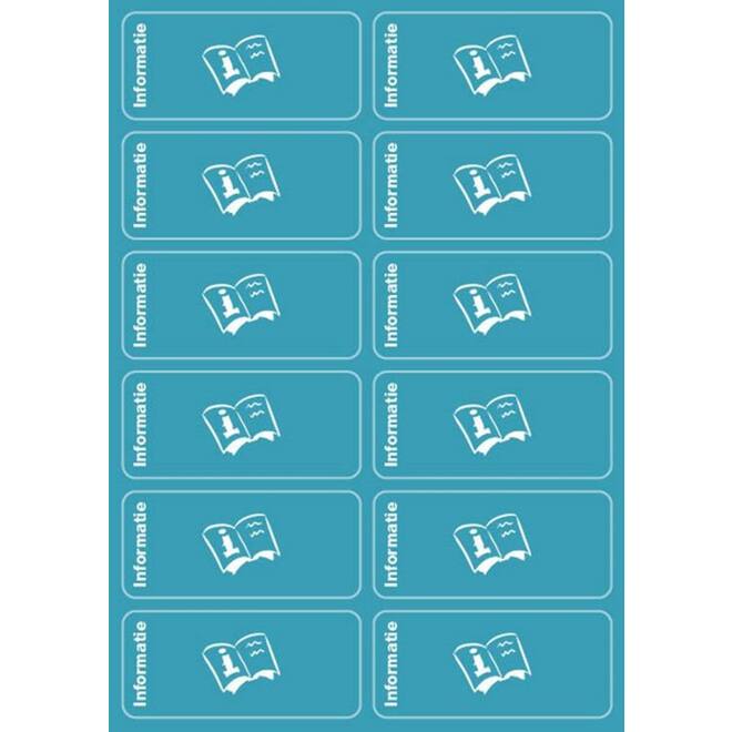 Pictogramstickerpakket 106899 assorti XL