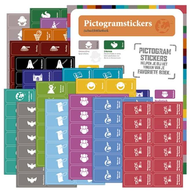 Pictogramstickerpakket 106899 assorti XL