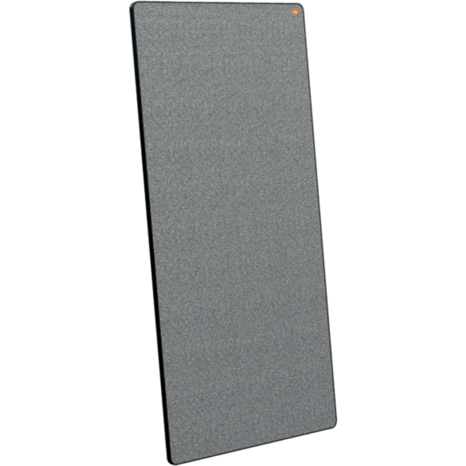 Whiteboard/memobord Nobo Move&Meet afneembaar en draagbaar 180x90cm zwart frame