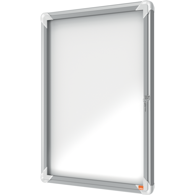 Binnenvitrine Nobo draaideur met slot 4 x A4