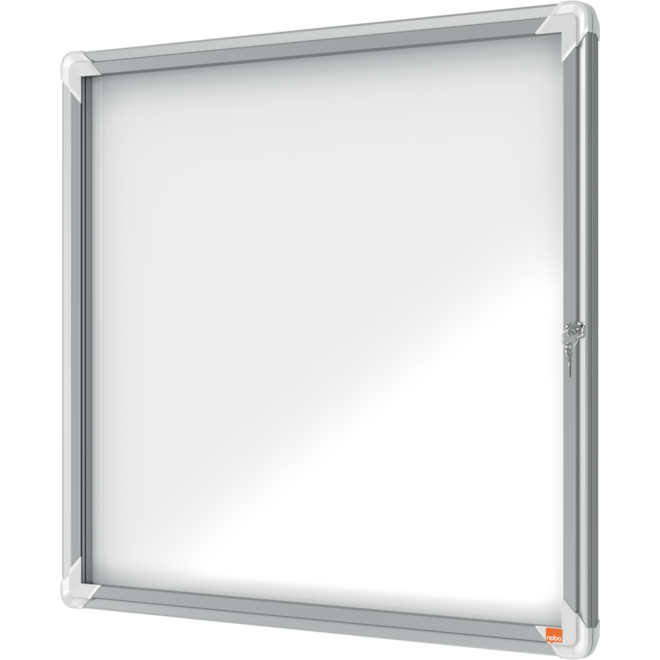 Binnenvitrine Nobo draaideur met slot 6 x A4