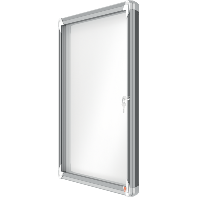 Binnenvitrine Nobo draaideur met slot 6 x A4