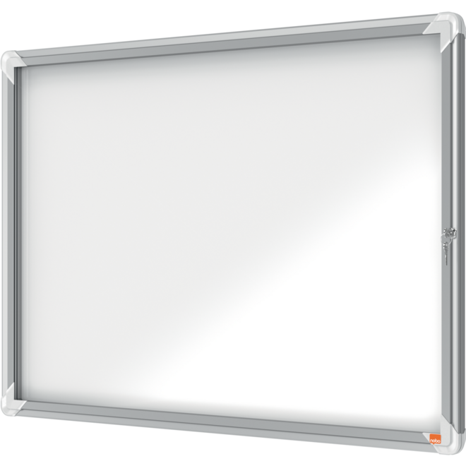 Binnenvitrine Nobo draaideur met slot 8 x A4
