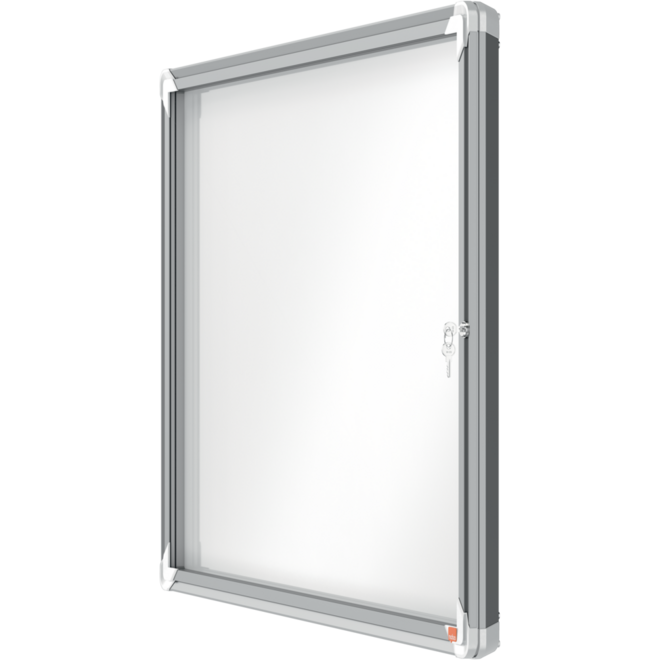 Binnenvitrine Nobo draaideur met slot 8 x A4