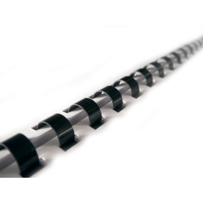 Bindrug zwart 10 mm, 100 stuks