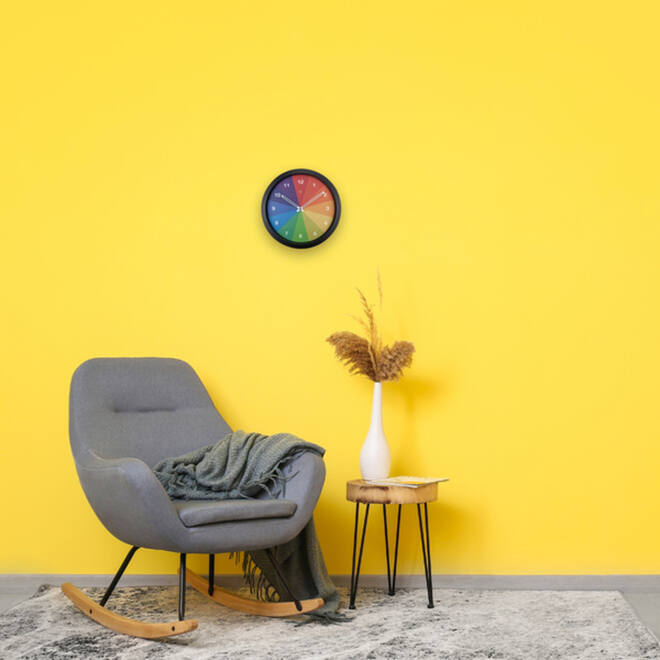 Wandklok 36 cm Multicolor Joy