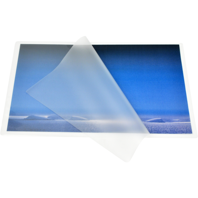 Lamineerhoes zelfklevende rug A4 80 micron glanzend 100 stuks