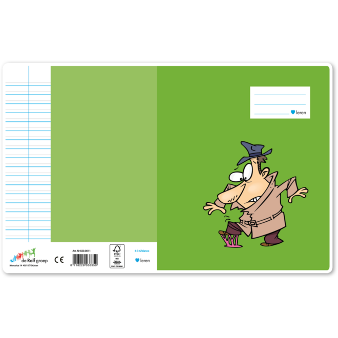 Projectschriften 6-3-6/blanco, cartoon, 16,5 x 21 cm, 80 gr (25 stuks)
