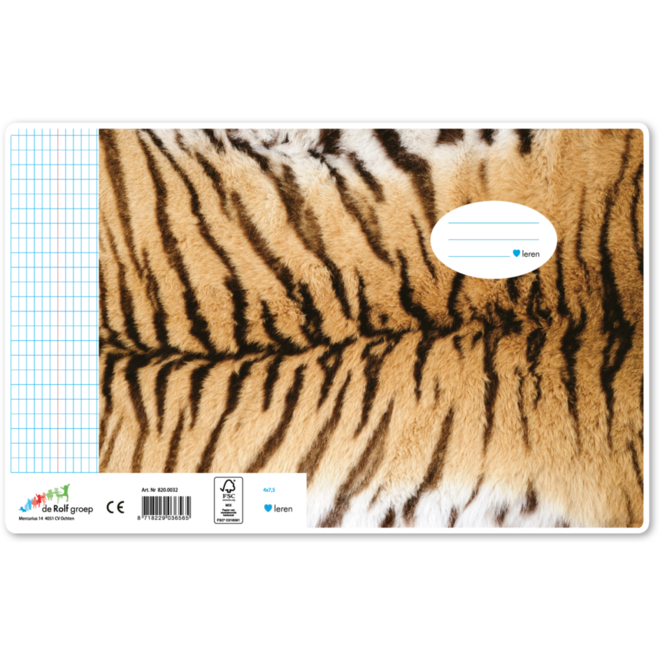 Schriften commerciaal 4x7,5 mm, dierenhuiden, 16,5 x 21 cm, 80 gr