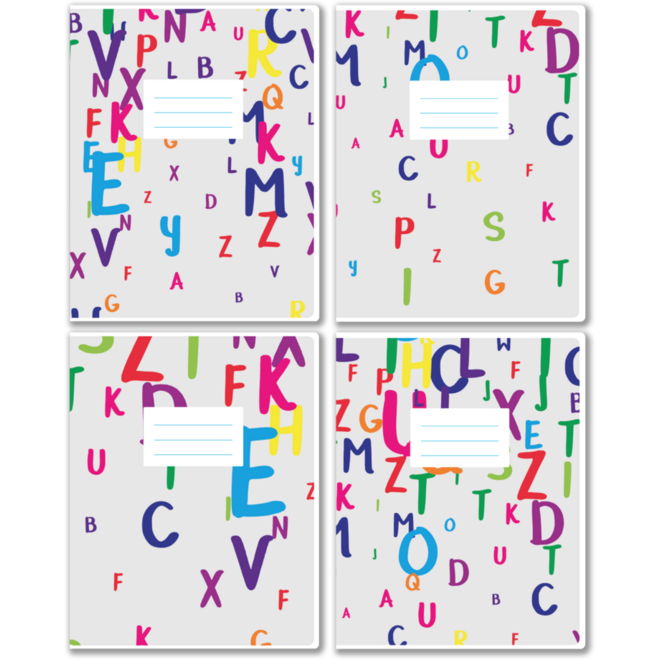Schriften 24 lijnen, budget, 16,5 x 21 cm, 70 gr (25 stuks)