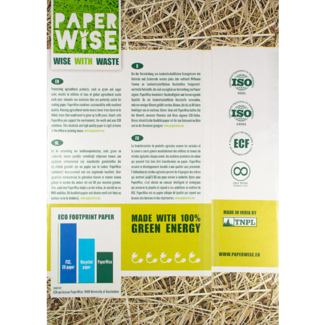 Kopieerpapier A3 | PaperWise ECO | wit 500 vel, 80 gr.