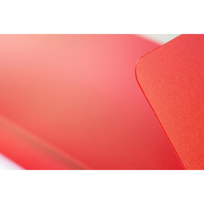 Elastomap A4 PP transparant rood