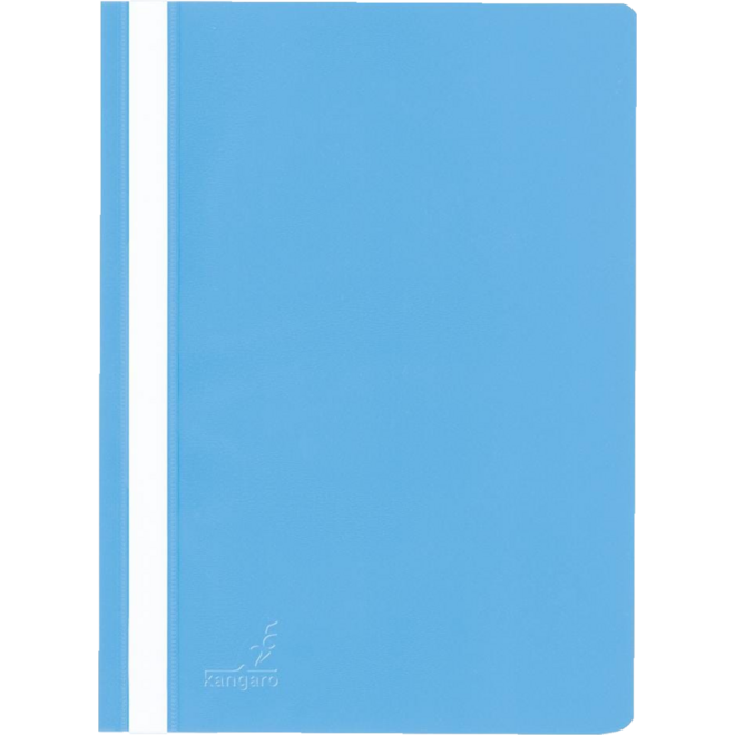 Snelhechtmap Kangaro licht blauw, 25 stuks
