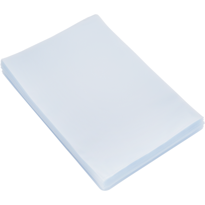 L-map A4 120 mu transparant, 100 stuks