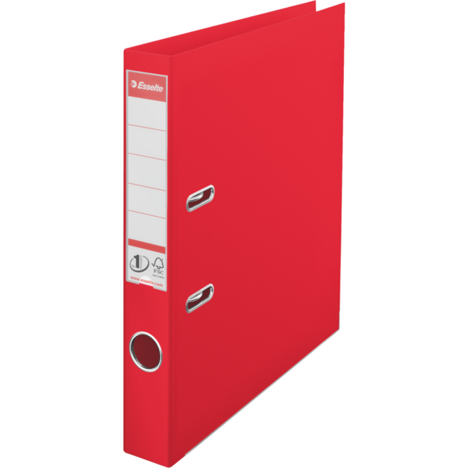 Ordner Esselte A4 vivida rood, smalrug FSC