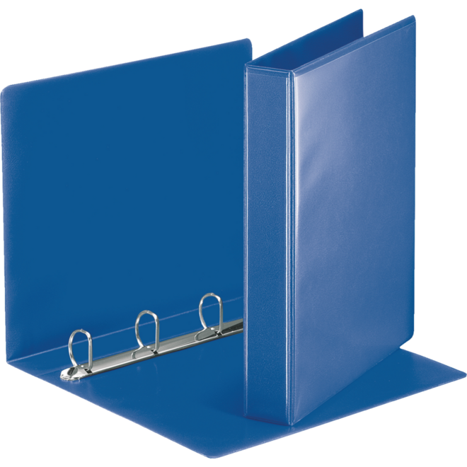 Presentatiemap Esselte 4-rings D-30mm, blauw