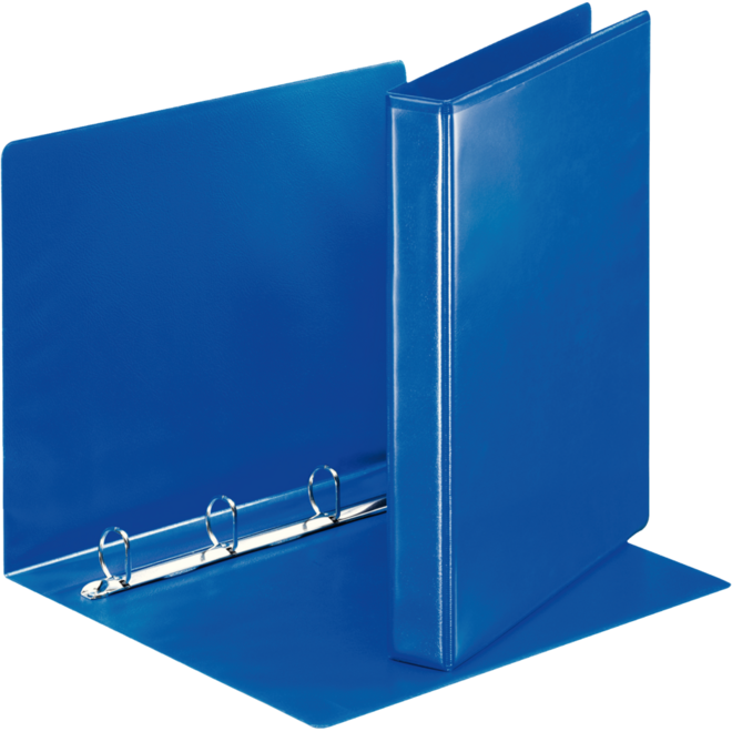 Presentatiemap Esselte 4-rings D-25mm, blauw