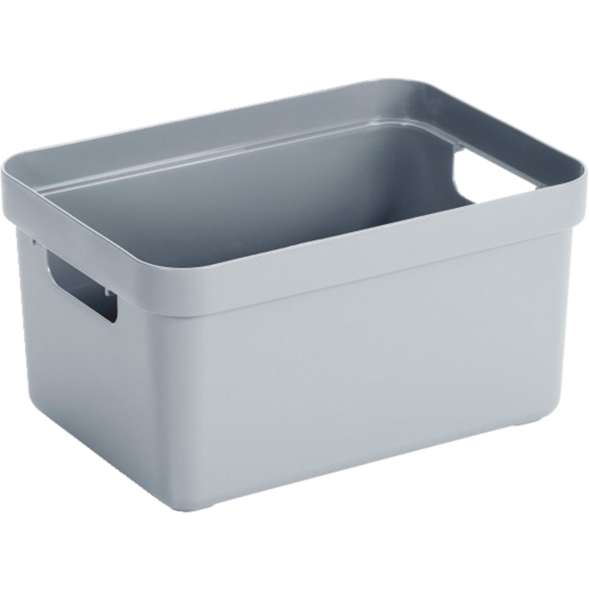 Opbergbox Sigma blauwgrijs 352 x 253 x183 mm, 13 liter