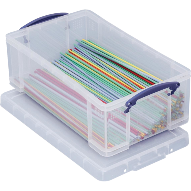 Opbergbox transparant 46,5 x 27 x 15,5 cm ( l x b x h ), 12 liter