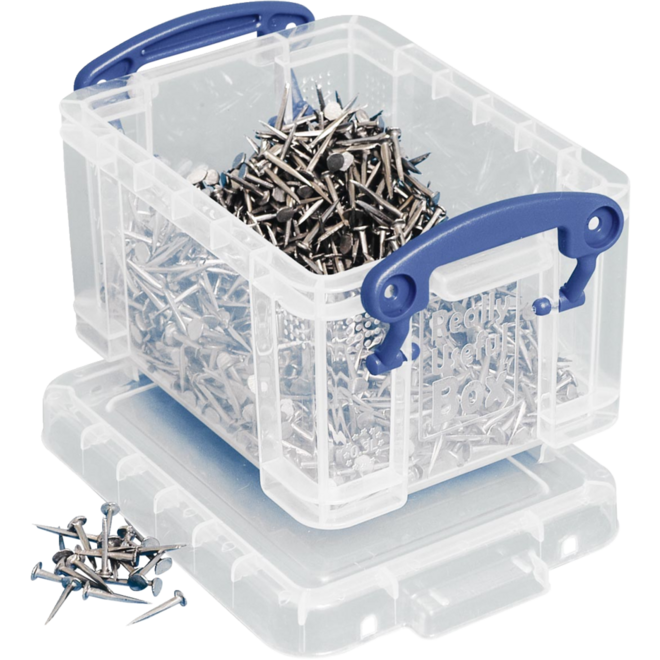 Opbergboxen Really Useful Box transparant