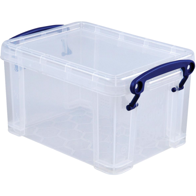 Opbergboxen Really Useful Box transparant