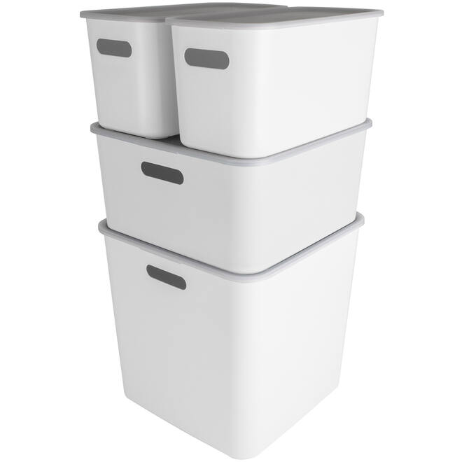 Opbergbox sigma cube 6 liter wit