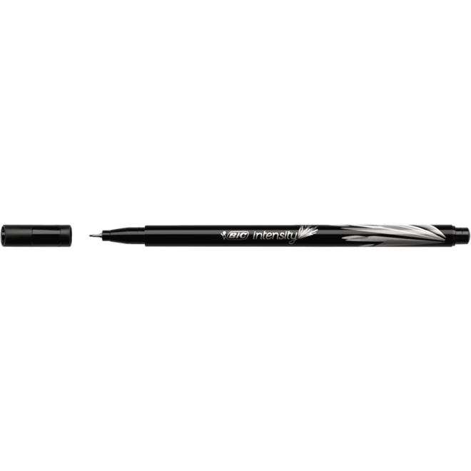Fineliner BIC Intensity zwart 12 stuks