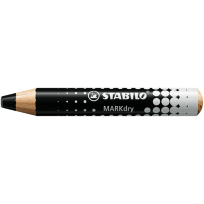 Whiteboardpotlood STABILO MARKdry zwart