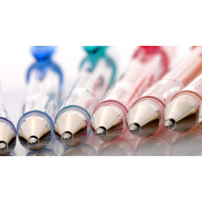 Gelrollerpen uni-ball blauw Signo Fine